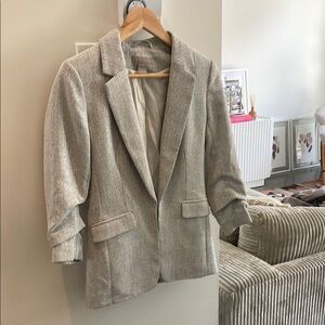 Women's Gray Blazer